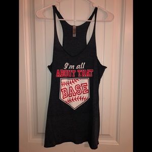 Women’s baseball tank top